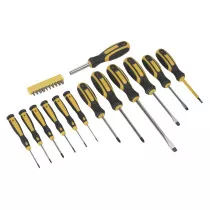 Sealey S0598 Softgrip Screwdriver & Bit Set 23 Piece