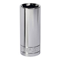Sealey S0678 WallDrive Socket 23mm Deep 1/2"Sq Drive