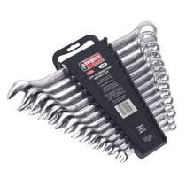 Sealey S0714 Combination Wrench Set 14pc Imperial