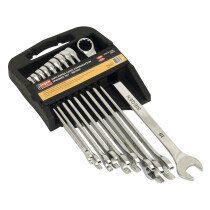 Sealey S0832 Combination Spanner Set Extra Long 10 Piece