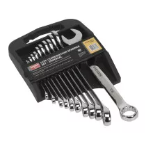 Sealey S0857 Combination Spanner Set 11pc Imperial