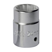 Sealey S34/24 Socket 24mm 3/4"Sq Drive
