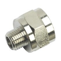 Sealey SA1/1412F Adaptor 1/4"BSP Male to 1/2"BSP Female