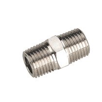 Sealey SA1/1414 Nipple 1/4"BSPT Male to 1/4"BSPT Male