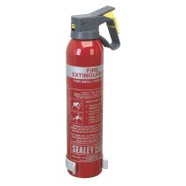 Sealey SDPE009D 0.95kg Dry Powder Fire Extinguisher - Disposable