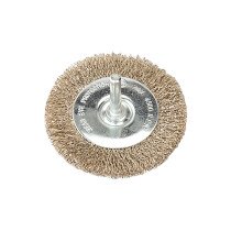 Sealey SFB75 Flat Wire Brush 75mm with 6mm Shaft
