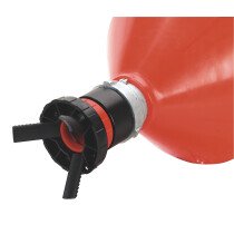 Sealey SOLV/SFU Solvent Safety Funnel with Universal Drum Adaptor