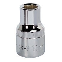Sealey SP1210 WallDrive® Socket 10mm 1/2"Sq Drive Fully Polished