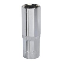 Sealey SP1221D WallDrive® Socket 21mm Deep 1/2"Sq Drive Fully Polished