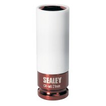 Sealey SX03021 Alloy Wheel Impact Socket 21mm 1/2"Sq Drive