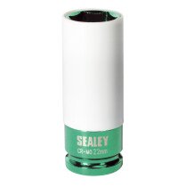 Sealey SX03022 Alloy Wheel Impact Socket 22mm 1/2"Sq Drive