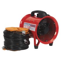 Sealey VEN200 Portable Ventilator ø200mm with 5mtr Ducting
