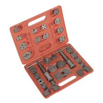 Sealey VS0285 Brake Wind Back Tool Kit 30 Piece