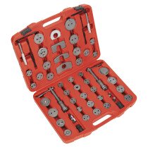 Sealey VS0287 Brake Piston Wind-Back Tool Kit 52 Piece