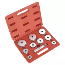 Sealey VS703 Bearing Race & Seal Driver Set 10pc - Aluminium