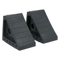 Sealey WC01 Rubber Wheel Chocks 2.0kg - Pair