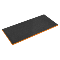 Sealey SF30OR Easy Peel Shadow Foam Orange/Black 1200 x 550 x 30mm