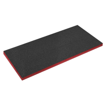Sealey SF50R Easy Peel Shadow Foam Red/Black 1200 x 550 x 50mm