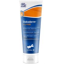 Deb SGP100ML Stokoderm® Grip PURE Skin Protection Cream for Improved Grip Carton of 12 x 100ml