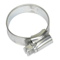Sealey SHC1A Hose Clip Zinc Plated ø19-29mm Pack of 20