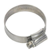 Sealey SHCSS1 Hose Clip Stainless Steel ø32-44mm Pack of 10