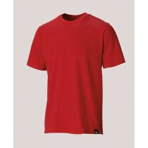 Dickies SH34225 Crew Neck Cotton T-Shirt SH34225 - Red - Large - Clearance Item
