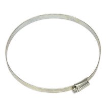 Sealey SHC7 Hose Clip Zinc Plated ø140-160mm Pack of 10