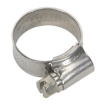 Sealey SHCSS00 Hose Clip Stainless Steel ø12-22mm Pack of 10