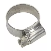 Sealey SHCSS00 Hose Clip Stainless Steel ø12-22mm Pack of 10