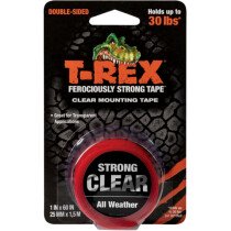 Shurtape 285664 T-REX® Double-Sided Clear Mounting Tape 25mm x 1.5m SHU285664