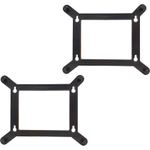 StealthMounts CMC-MK-S Black Mount for DC18RC Makita Charger (2 Pack)