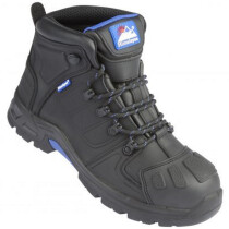 Himalayan 5209 Storm Black Leather Waterproof Safety Boot Metal Free S3 SRC