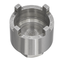 Sealey SMC23 Motorcycle Swingarm Locknut Socket 4-Pin 30mm