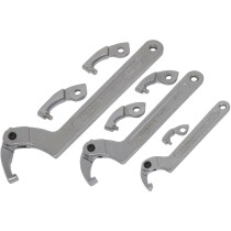 Sealey SMC2 Adjustable Hook and Pin Wrench Set 11 Piece