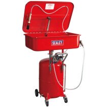Sealey SM224 Mobile Parts Cleaning Tank Air Operated with Reservoir