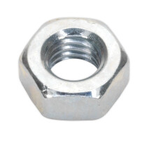 Sealey SN6 Steel Nut M6 Zinc DIN 934 Pack of 100