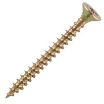 6.0mm x 130mm Solo Woodscrew PZ3 CSK - ZYP (Box of 100) 60130SOLOC Timco