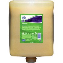 Deb SOL4LTR Solopol® Classic Solvent-Free Heavy Duty Hand Cleansing Paste Refill Cartridge Carton of 4 x 4L