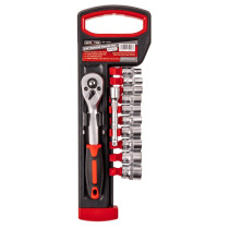 Spectre SP-17344 12 Piece ¼" 72 Tooth Ratchet Handle Socket Set
