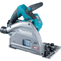 Makita SP001GD201 40v 40vMax XGT 165mm Brushless Plunge Saw with 2 x 2.5Ah Batteries in Toolbag