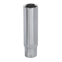 Sealey SP1410D WallDrive Socket 10mm Deep 1/4"Sq Drive Fully Polished