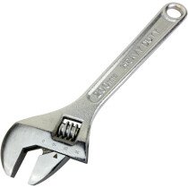 Spectre SP-17141 Chrome Plated Drop Forged Adjustable Wrench 8in (200mm)