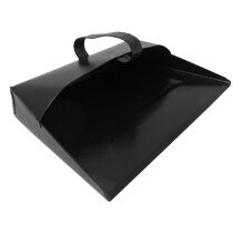 Spectre SP-17152 Hooded Black Metal Dust Pan