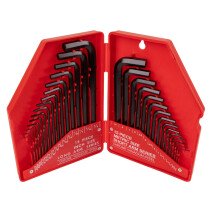 Spectre SP-17318 30pc Hex Key Set Long and Standard In Folding Case