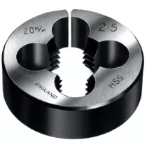 G&J Hall 12X6M1 M6 X 1.00 X 1" Od Split Circ Die 12X6M1. Ref: M6 X 1.00