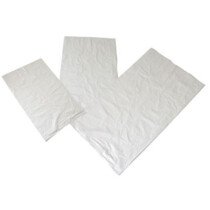 Comax SQBL500 Heavy Duty White  Square Bin Liners 15 X 24 X 24" 20MIC (Pack x 500)