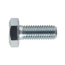 Sealey SS1025 HT Setscrew M10 x 25mm 8.8 Zinc DIN 933 Pack of 25