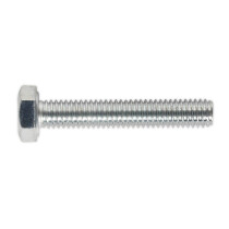 Sealey SS635 HT Setscrew M6 x 35mm 8.8 Zinc DIN 933 Pack of 50