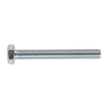 Sealey SS650 HT Setscrew M6 x 50mm 8.8 Zinc DIN 933 Pack of 50