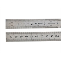Stanley 0-35-401 64R Rustless Steel Rule 300mm (12") STA035401